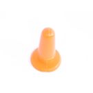 Zitzengummistopf Orange