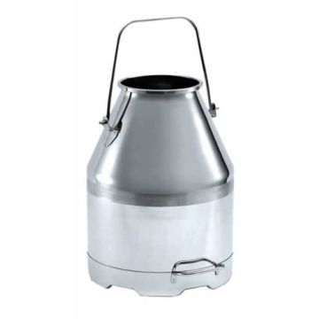 Milcheimer Edelstahl, 30 Liter mit Henkel